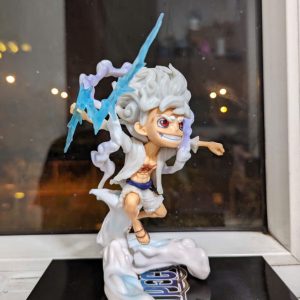 Mô Hình OnePiece Luffy Nika gear 5 chiến đấu tay cầm tia sét 9 Mo Hinh OnePiece Luffy Nika gear 5 chien dau tay cam tia set 01