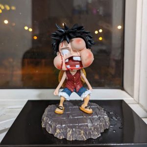 Mô hình One Piece Luffy bị đánh bầm dập siêu đáng yêu
