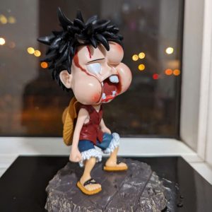 Mô hình One Piece Luffy bị đánh bầm dập siêu đáng yêu 13 Mo hinh One Piece Luffy bi danh bam dap sieu dang yeu 11 6