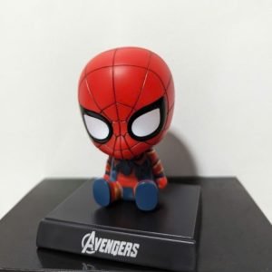 Mô Hình Avengers – Spider Man Lắc Đầu – Siêu Cute 8 Mo Hinh Avengers – Spider Man Lac Dau 1