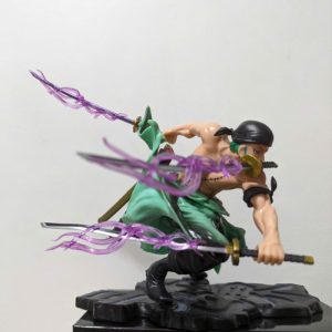 Mô hình One Piece - Zoro 3000 thế giới - Phụ kiện: 2 đầu 3 hắc kiếm Haki 11 Mo hinh One Piece Zoro 3000 the gioi 2