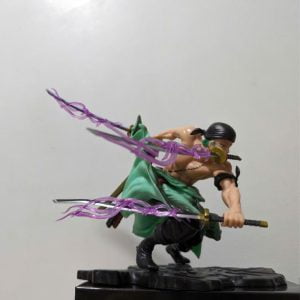 Mô hình One Piece - Zoro 3000 thế giới - Phụ kiện: 2 đầu 3 hắc kiếm Haki 10 Mo hinh One Piece Zoro 3000 the gioi 4