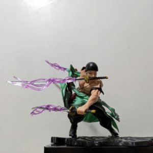 Mô hình One Piece - Zoro 3000 thế giới - Phụ kiện: 2 đầu 3 hắc kiếm Haki 8 Mo hinh One Piece Zoro 3000 the gioi 7