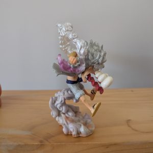 Mô Hình OnePiece luffy gear 5 mắt lồi - cao 12cm - nặng 270gram